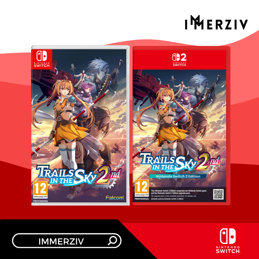 (PRE-ORDER 29 SEP 2026) SWITCH TRAILS IN THE SKY 2nd CHAPTER (R2/EU) (GAME) (ENG) (BY IMMERZIV)