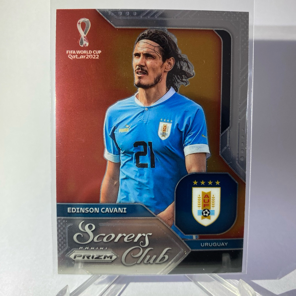 การ์ดนักฟุตบอล EDERSON CAVANI, URUGUAY, SCORERS CLUB, PANINI PRIZM 2022