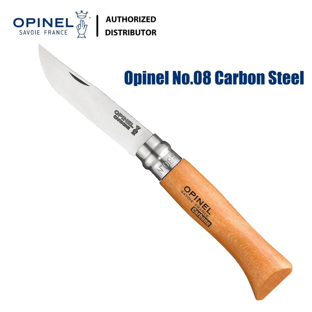 Opinel No.08 Carbon Steel (มีดพับ)
