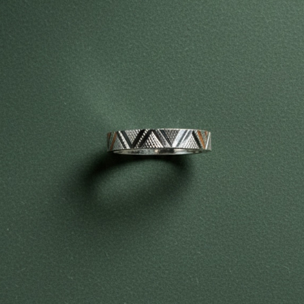 Pachasilver | 3MM Faroe Ring แหวนเส้นเล็ก แหวน 3 มม แหวนเงินแท้ แหวนมินิมอล แหวนติดมือ แหวนเงินเกลี้ยง แหวนคู่ แหวน