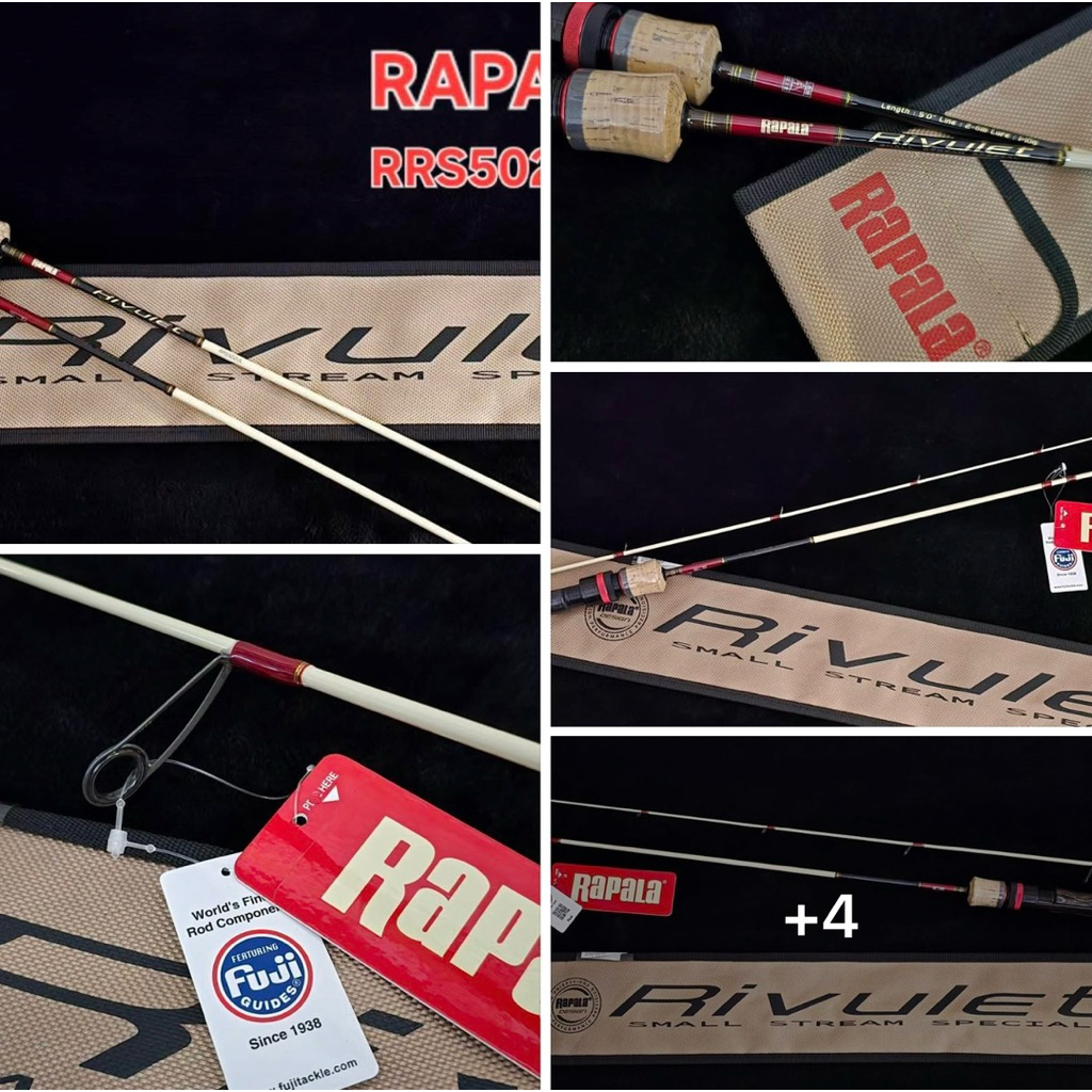 Rapala Rivulet คันตีเหยื่อปลอม UL แนว Stream 2026 ราพาล่า