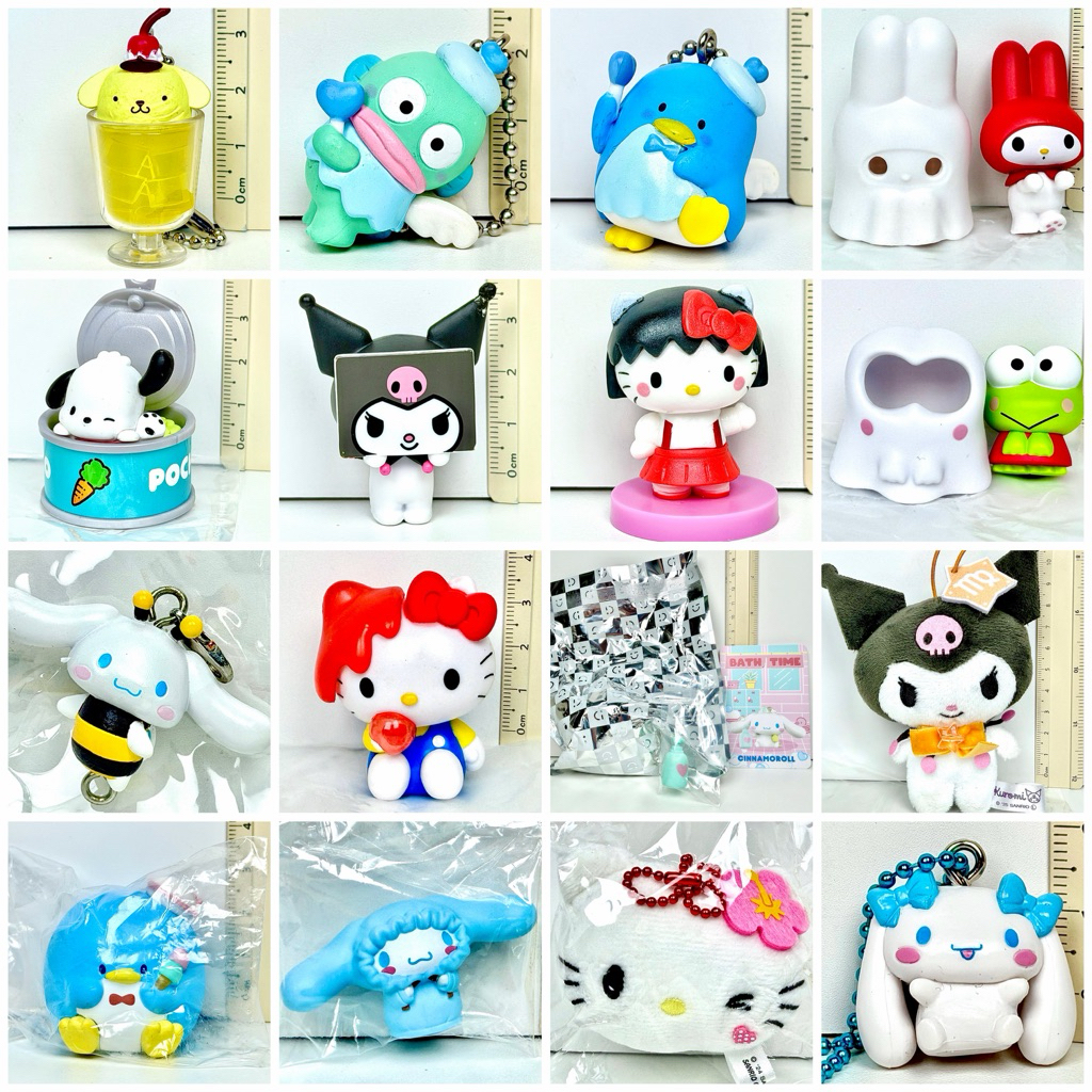 ของแท้ พร้อมส่ง ส่งไว ลิขสิทธิ์ Sanrio ซานริโอ้ โมเดล หุ่น ของเล่น ตุ๊กตา ฟิกเกอร์ พวงกุญแจ ของเล่น สะสม