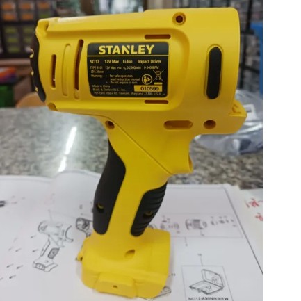 Stanley motor housing SCI12 (N441398) อะไหล่เสื้อมอเตอร์ สว่านไขควงไร้สาย รุ่น SCI12