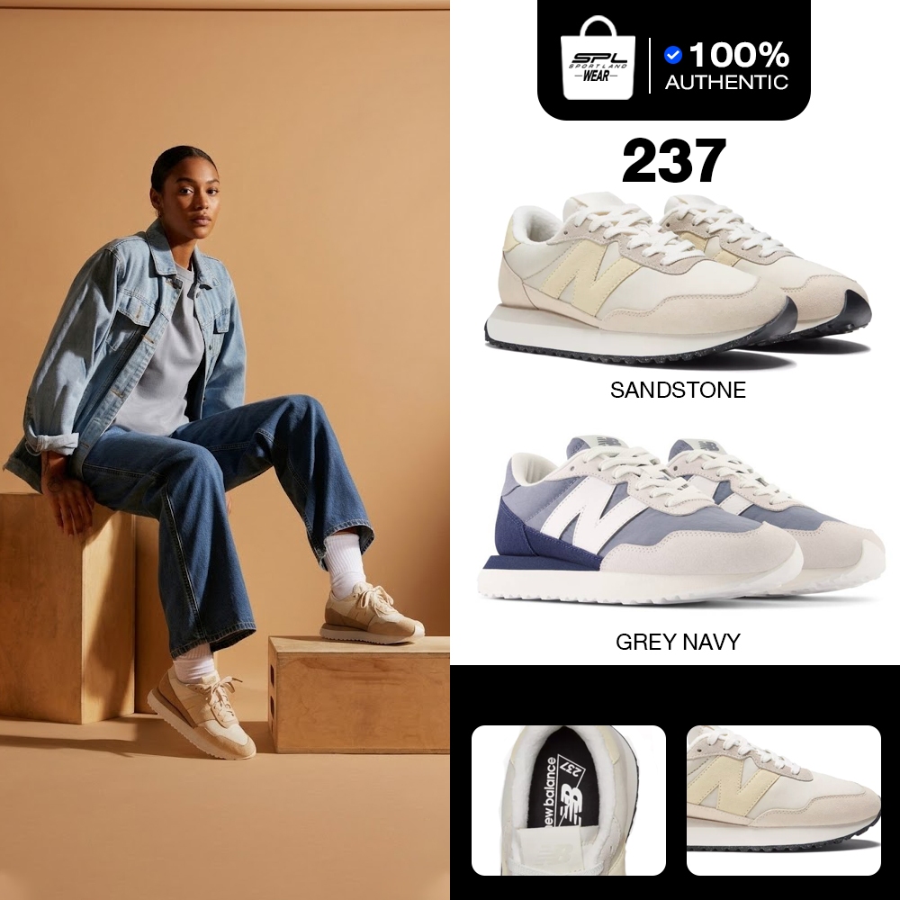 New Balance Collection รองเท้าผ้าใบ สำหรับผู้หญิง W 237 LFSTY WS237PG / WS237PI (2990)