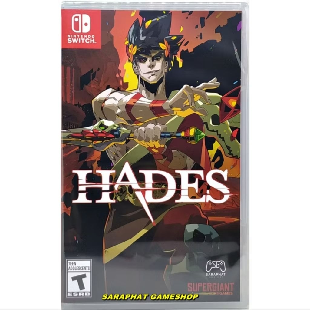 NINTENDO SWITCH HADES ปก US ภาษาอังกฤษ มือสอง