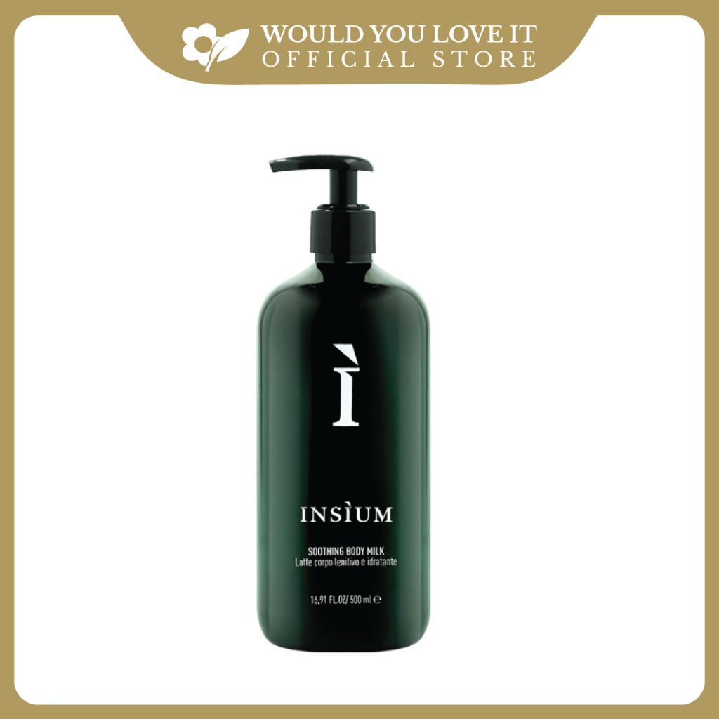 INSIUM อินซิอุม SOOTHING BODY MILK 500 ML โลชั่นบำรุงผิวกายเนื้อน้ำนม