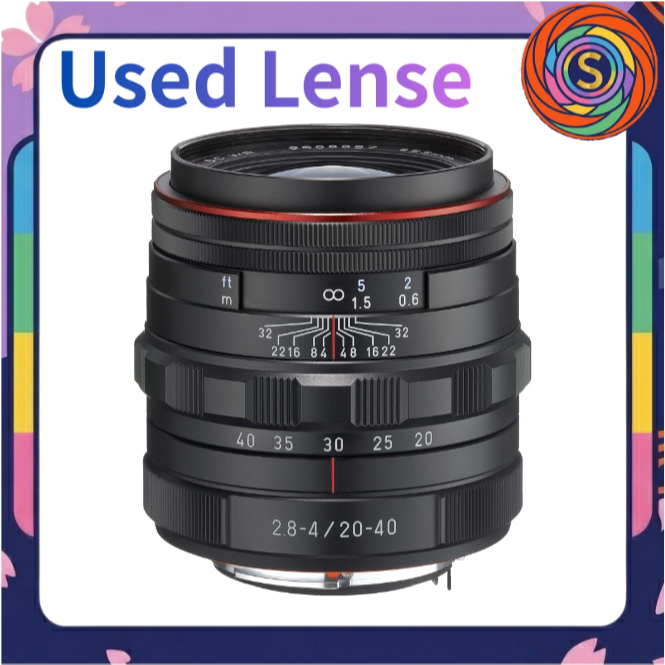 [Secondhand] Pentax HD PENTAX-DA 20-40mm F2.8-4 ED Limited DC WR Standard Zoom Lens K-Mount APS-C DS
