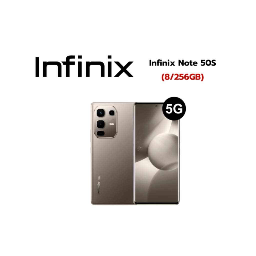 Infinix Note 50S (8/256GB) เครื่องศูนย์ไทยเคลียสตอค ประกันร้าน