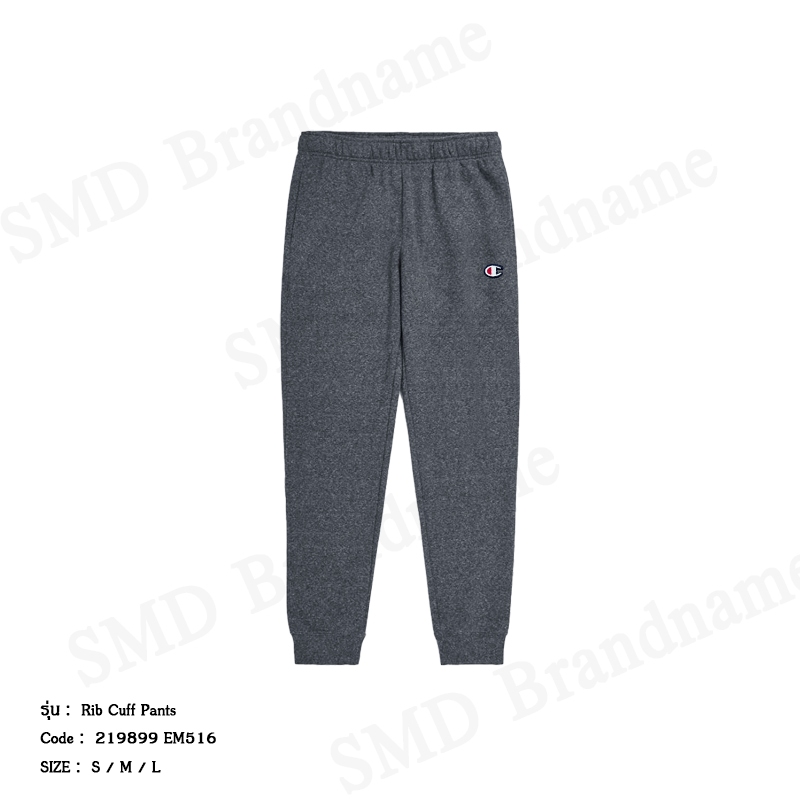 Champion กางเกงลำลองขายาวผู้ชาย รุ่น Rib Cuff Pants Code: 219899 EM516