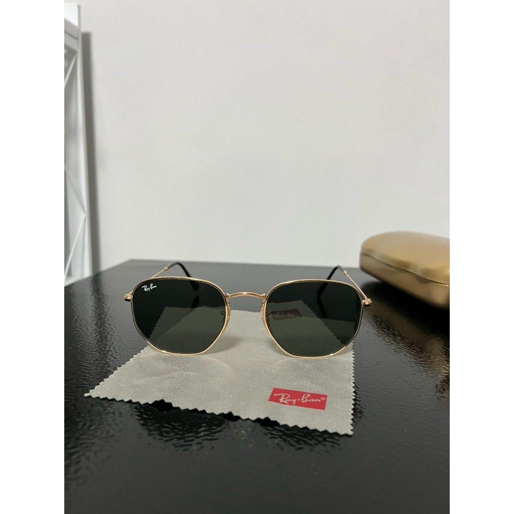 Rayban แว่นตามือสอง แท้ Hexagonal