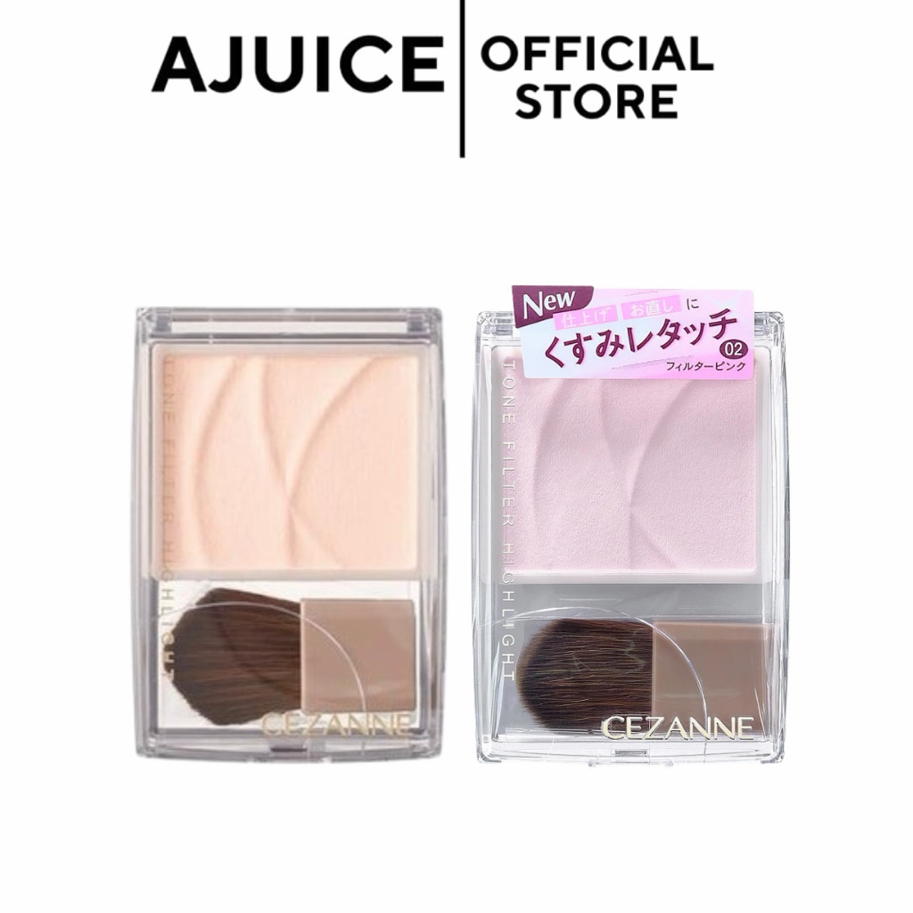 ส่งด่วน 💚🇯🇵Cezanne Tone Filter Highlight เป็นไฮไลท์เตอร์ชนิดแป้ง