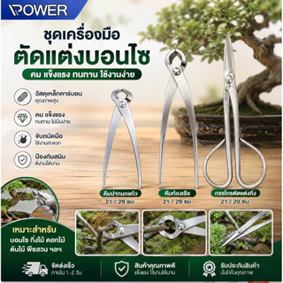 ยาว21และ29เซ็นติเมตร คีมปากนกแก้ว คีมท้องเรือ กรรไกรตัดแต่งกิ่งบอนไซ คีมตัดแต่งบอนไซ อุปกรณ์ตัดแต่งบอนไซ