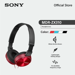 Sony หูฟัง Headphones รุ่น MDR-ZX310AP | 30mm ferrite drivers for powerful, balanced sound | Y-shaped cord type, 1.2m