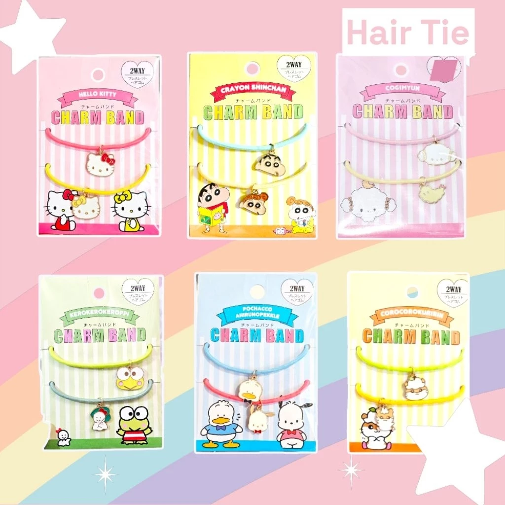 🩷Sanrio🩷ยางมัดผมและพลาสเตอร์ซานริโอ้🇯🇵