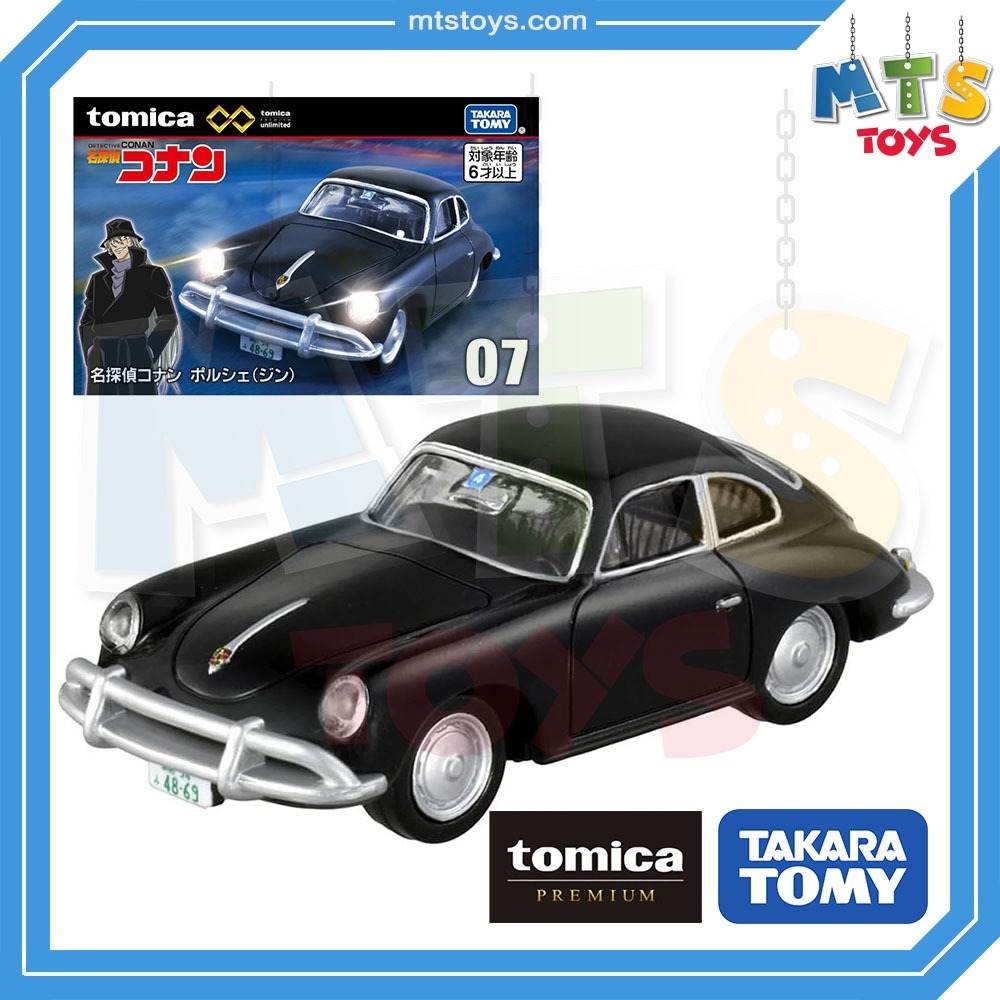 **MTS Toys**Takara Tomy : Tomica Premium no.07 07 Detective Conan Porsche [gin] ของเเท้จากญี่ปุ่น