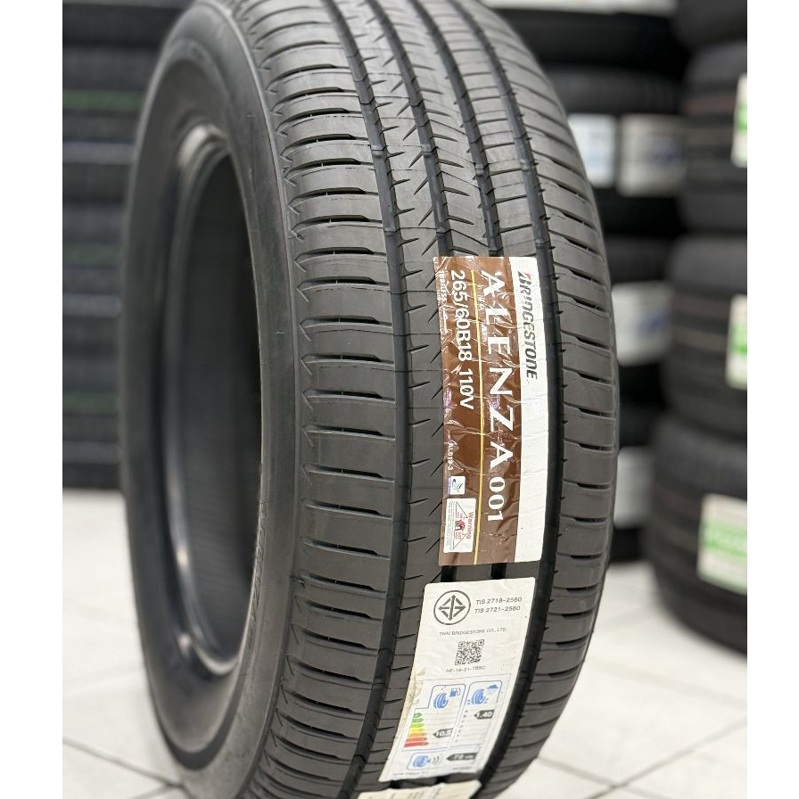 BRIDGESTONE รุ่น ALENZA 001 ขนาด 265/60R18 ยางปี 26