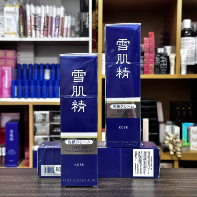 Kose Sekkisei White Washing Foam 124ml ( สูตรเดิม )