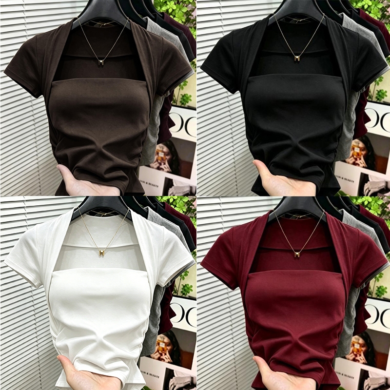 【S-2XL】สาวพลัสไซส์หาชุดใส่? ชุดเซ็ทนี้คือคำตอบ! ใส่สวย ซ่อนไขมันได้ดี