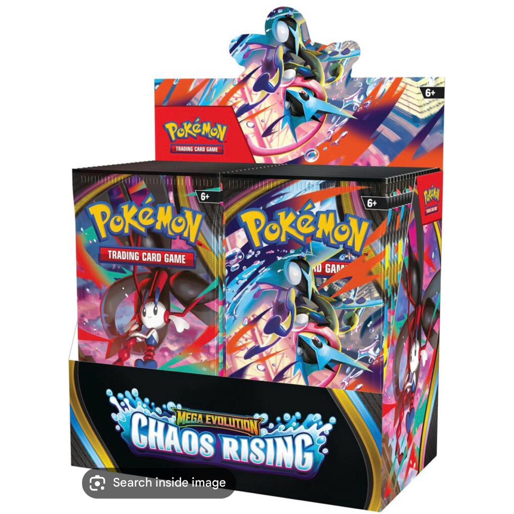 📌พร้อมส่งจากไทย📌 Pokemon TCG Eng ver. Chaos rising Booster box 36 packs โปเกม่อนการ์ด