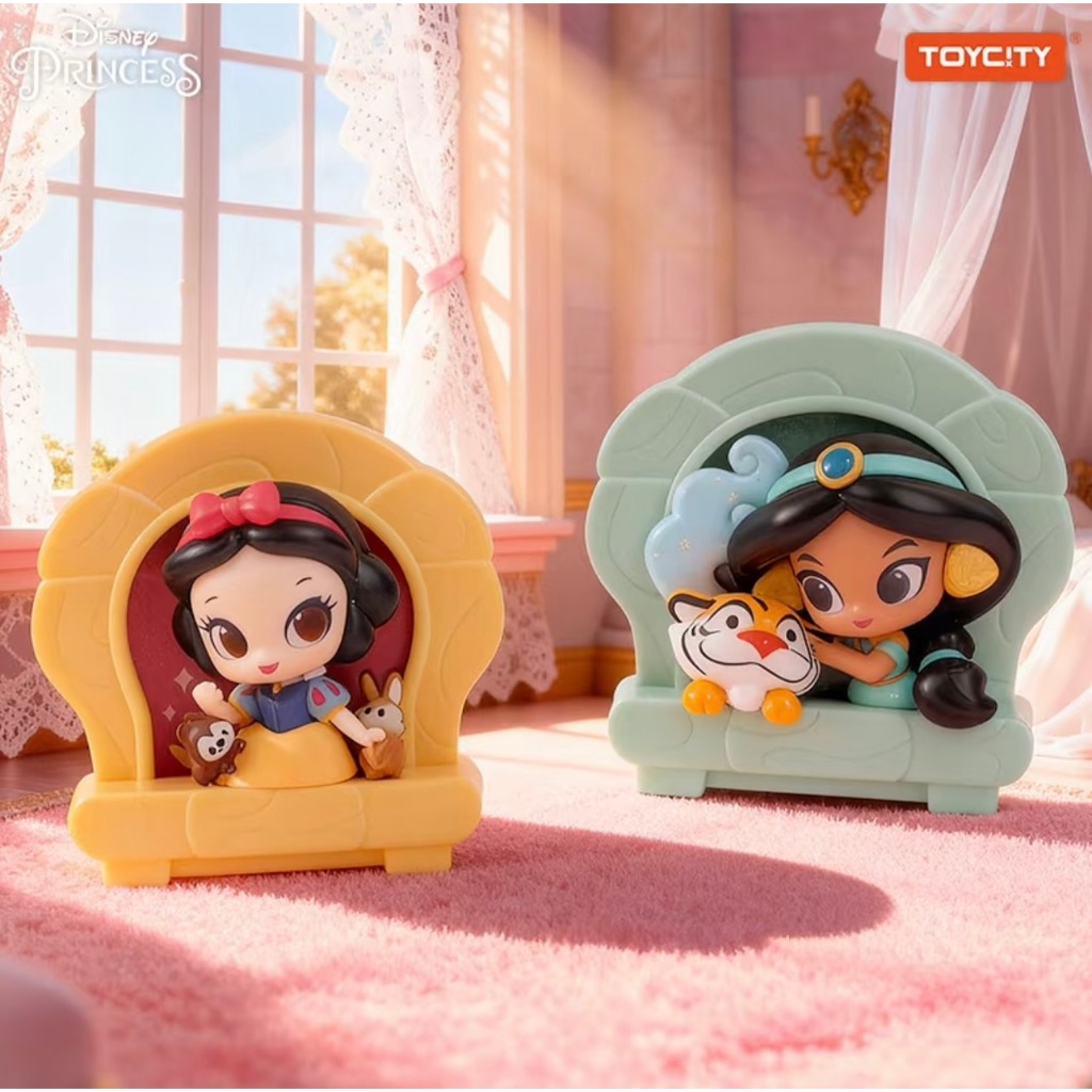 ชุดของเล่นแม่เหล็ก Toycity กล่องสุ่ม ชุดเจ้าหญิง Disney หน้าต่างบทสนทนา ชุด Corige Corigation Disney