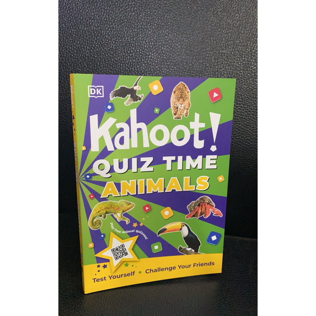 (หนังสือภาษาอังกฤษ) Kahoot! QUIZ TIME ANIMALS(R3)