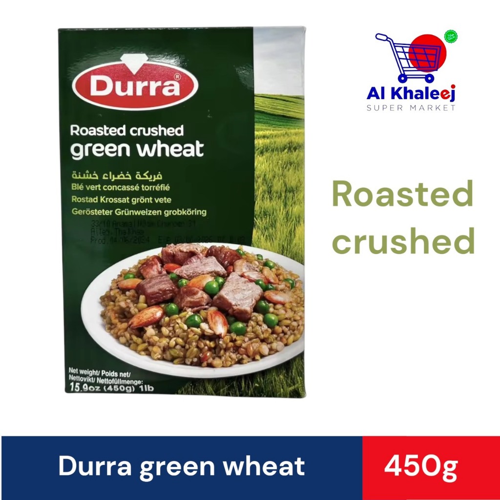 Durra green wheat Roasted Crushed 450g
