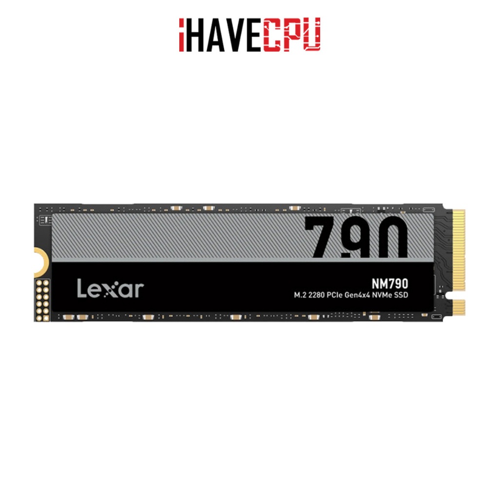 เอสเอสดี (m.2) iHAVECPU LEXAR NM790 512GB PCIe/NVMe GEN4x4 (LNM790X512G-RNNNG)