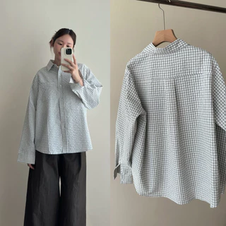 FADTHINGS : salt & pepper grid shirt 🧂🗯️