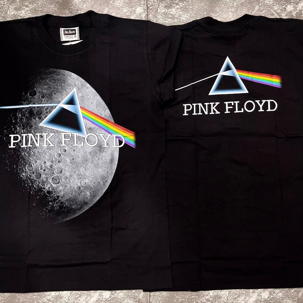เสื้อยืดPinkFloydดวงจันทร์ (ป้ายTheRoxx) ผ้าCotton100