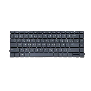 ⌨️คีย์บอร์ด HP ProBook 440 G8 G9 G10 445 G8 G9 G10 640 G8 645 G8 EliteBook 640 G9 G10 Backlit มีไฟ M23769-001 N17709-001