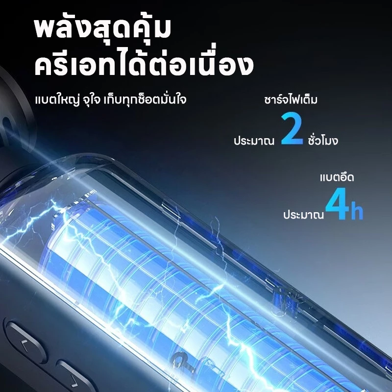 กล้องพกพา 4K HD Vlog Pocket Camera หน้าจอ 1.97 นิ้ว thumbnail 7