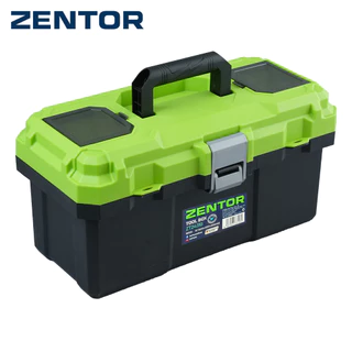 Zentor กล่องเก็บเครื่องมือ กล่องเครื่องมือช่าง วัสดุพลาสติกPP แข็งแรง ทนทาน ขนาด 10 12 15 17 นิ้ว Tool Box