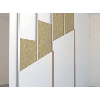 Rockwool ฉนวนซับเสียงในผนัง รุ่น Safe 'n' Silent pro330 ขนาด 600x1200มม.