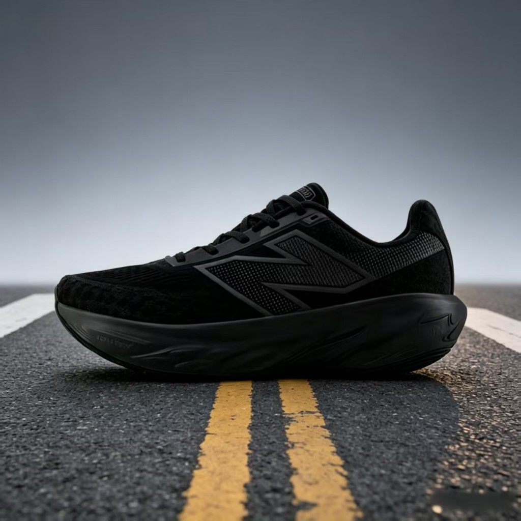 รองเท้าวิ่ง NB 1080 v14 สีดำ เทคโนโลยี Fresh Foam X สวมใส่สบาย ระบายอากาศดี พร้อมส่งภายในประเทศไทย