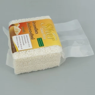 ข้าวเหนียวสันป่าตองใหม่ (กข6) คัดพิเศษ Sher Clean Rice 400 กรัม แพ็คสูญญากาศ ทานได้ 3-4 คนพอดีมื้อ