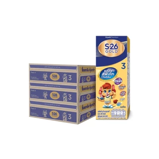 นมกล่อง เอส 26 ยูเอชที โกลด์ สูตร 3 (108 กล่อง) ยกลัง x3 S-26 Gold UHT Formula3 x3 cases