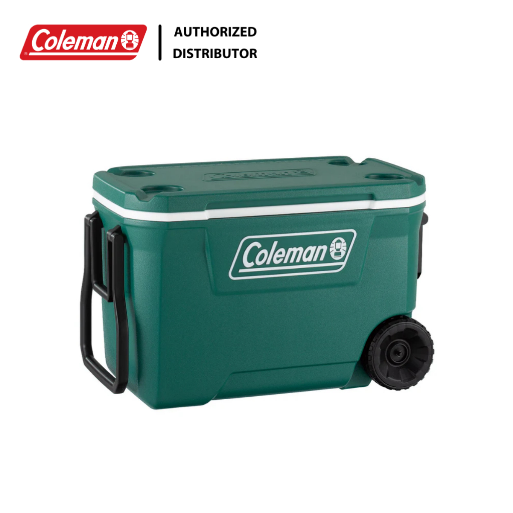 Coleman JP 62 QT Xtreme Wheel Cooler Evergreen 37236 กระติกน้ำแข็งมีล้อลาก