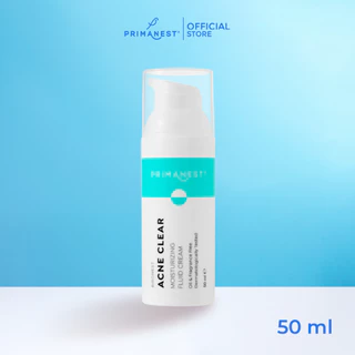 PrimaNest Birdnest Acne Clear Moisturizing Fluid Cream 50 ml พรีมาเนสท์ เเอคเน่ เคลียร์ มอยเจอร์ไรซิ่ง ฟลูอิด ครีม