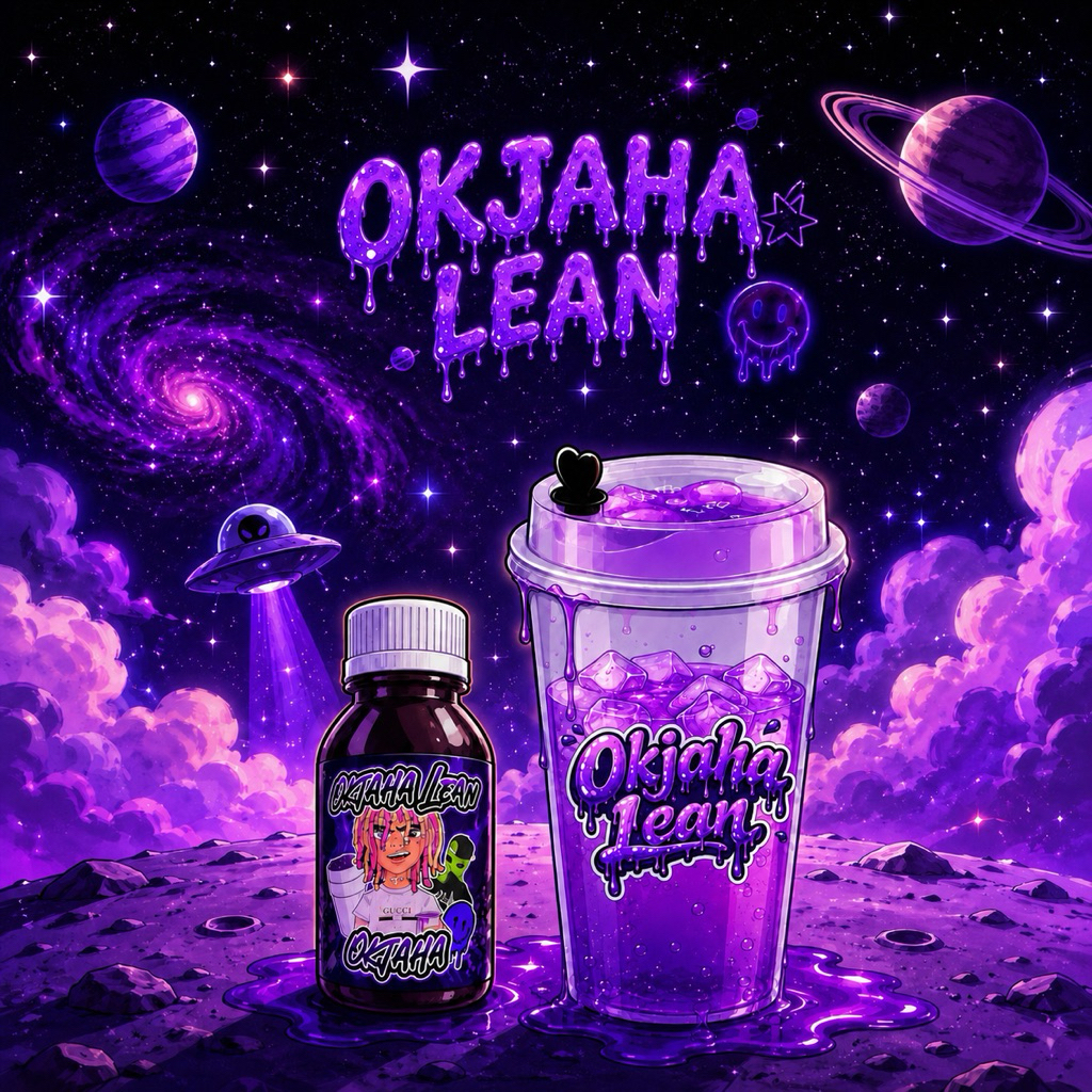 ไซรัพรสองุ่น Okjaha (แถวแก้ว+สติกเกอร์)ขนาด150ml