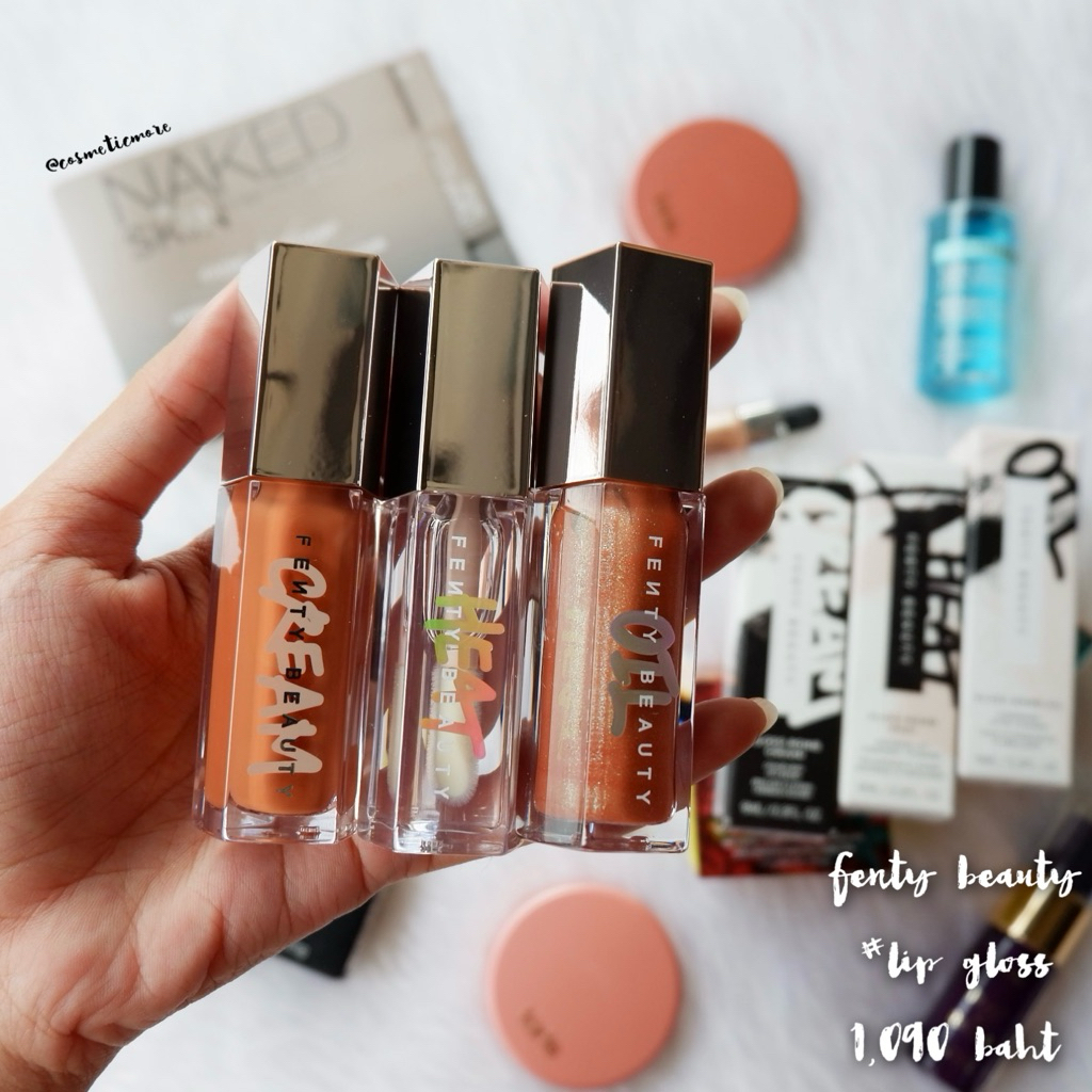 พร้อมส่ง! [รวมทุกรุ่น/ป้ายไทย] ❤️ fenty beauty lip gloss/heat/oil/cream (full size)