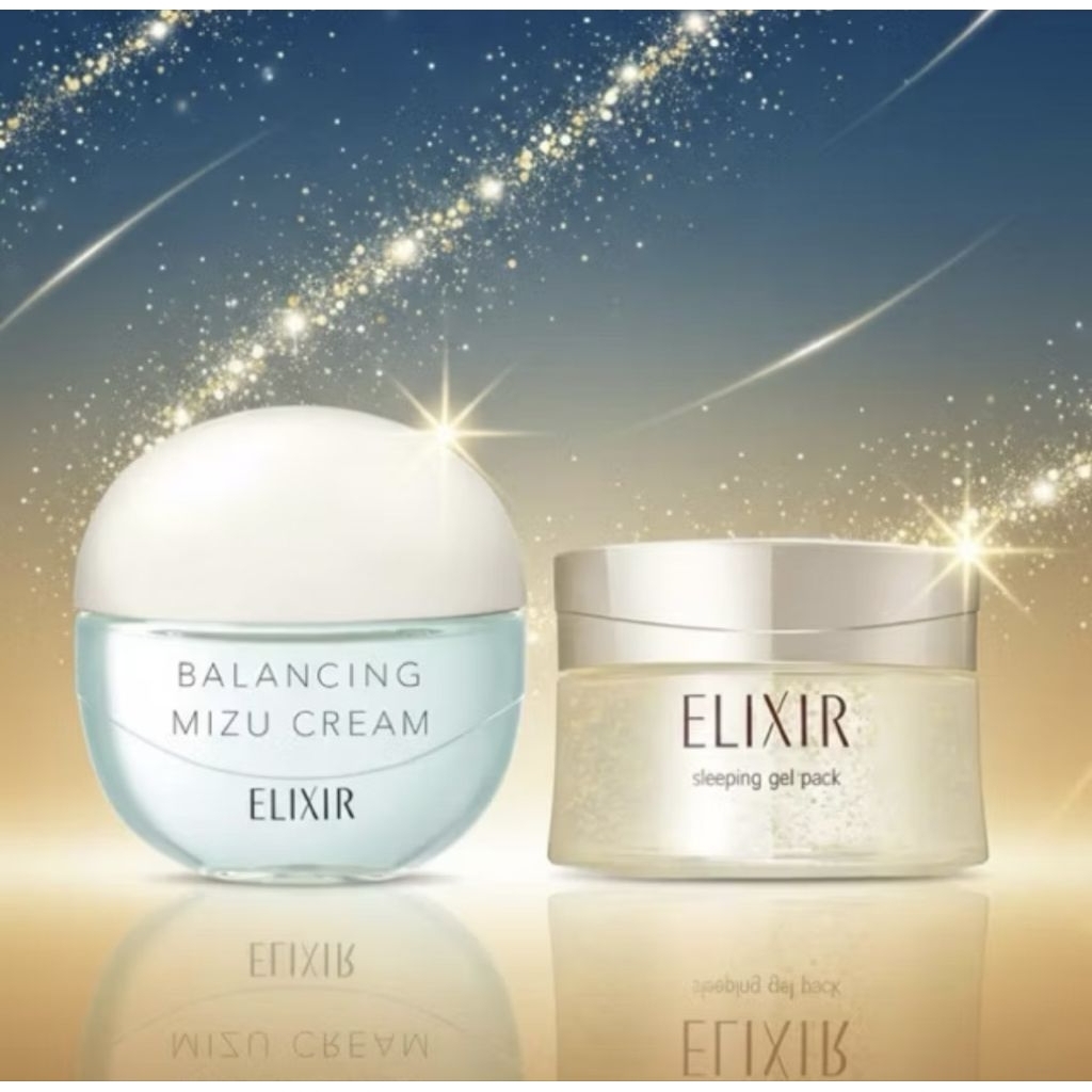 [แท้จากญี่ปุ่น พร้อมส่ง!] Shiseido Elixir Revitalizing Care Sleeping Gel Pack105g