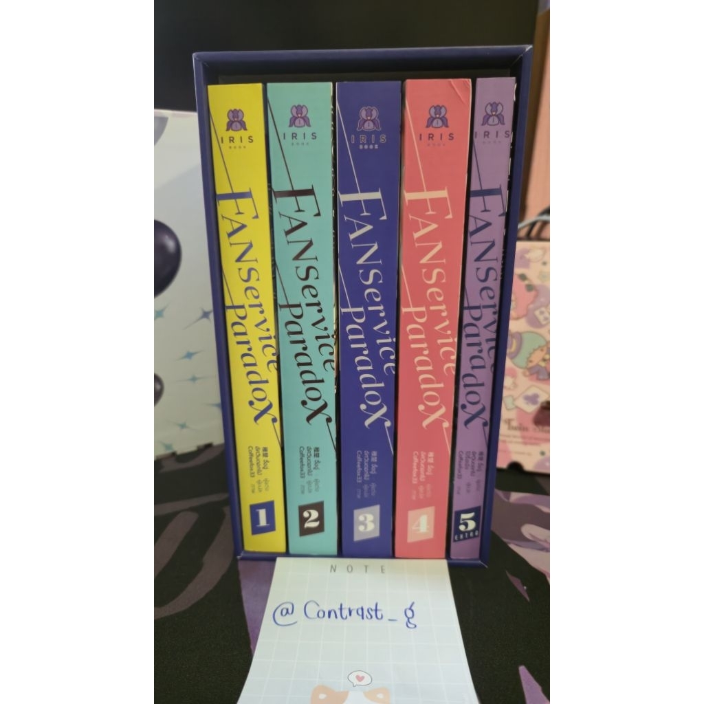Fanservice Paradox เล่ม 1-5 มือสอง รอบปกติ *No box*