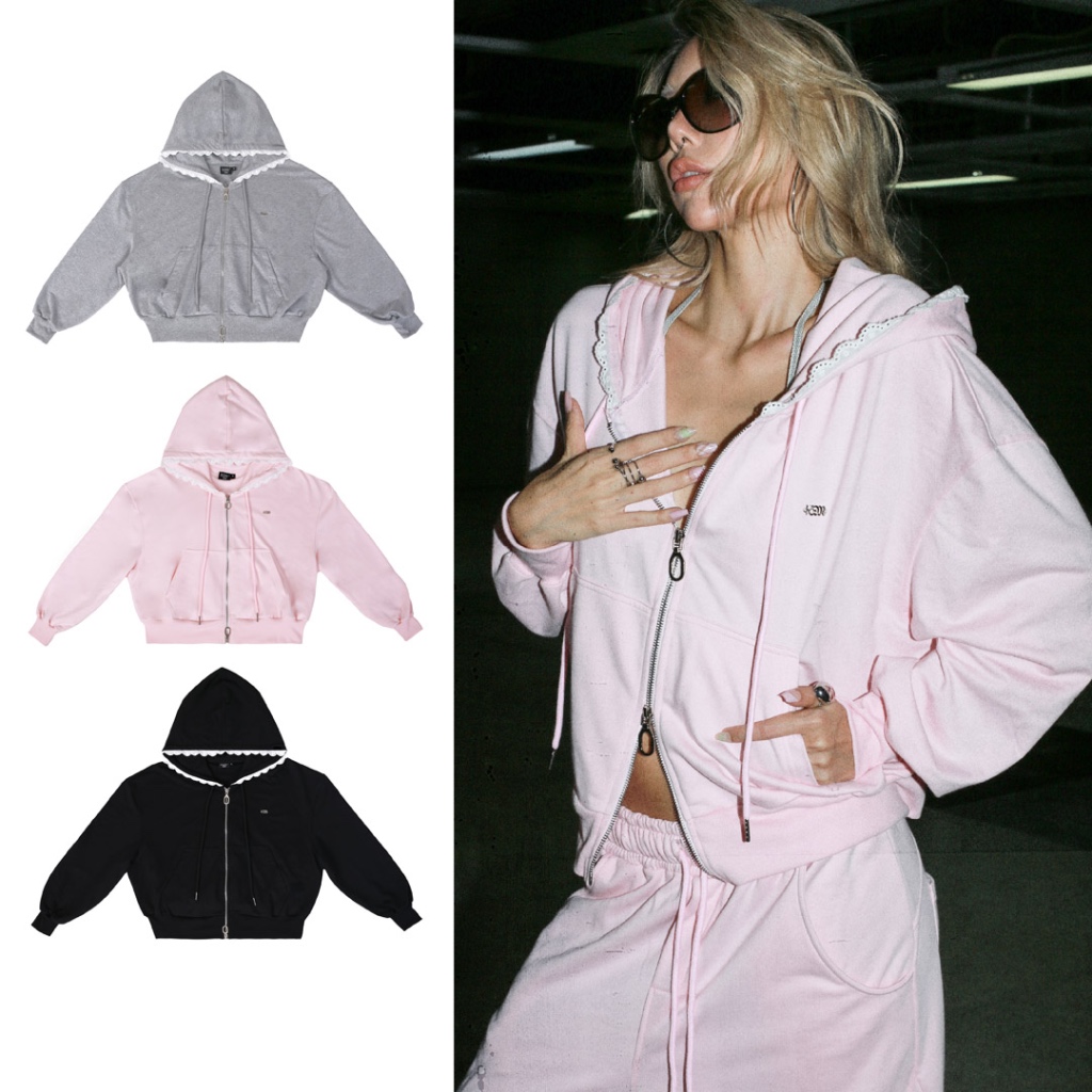 kome.offi ฮู้ตดี้แจ็คเก็ตซิปทูเวย์ รุ่น regina hoodie jacket