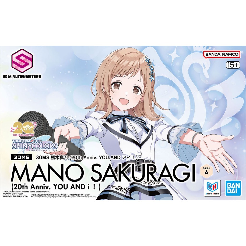 4573102725363 : Bandai 30MS Sakuragi Mano (20th Anniv. YOU AND I!)