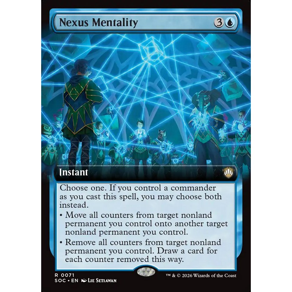 [Secrets of Strixhaven Commander] - (SOC) - (R) - [Nexus Mentality] - [2026]