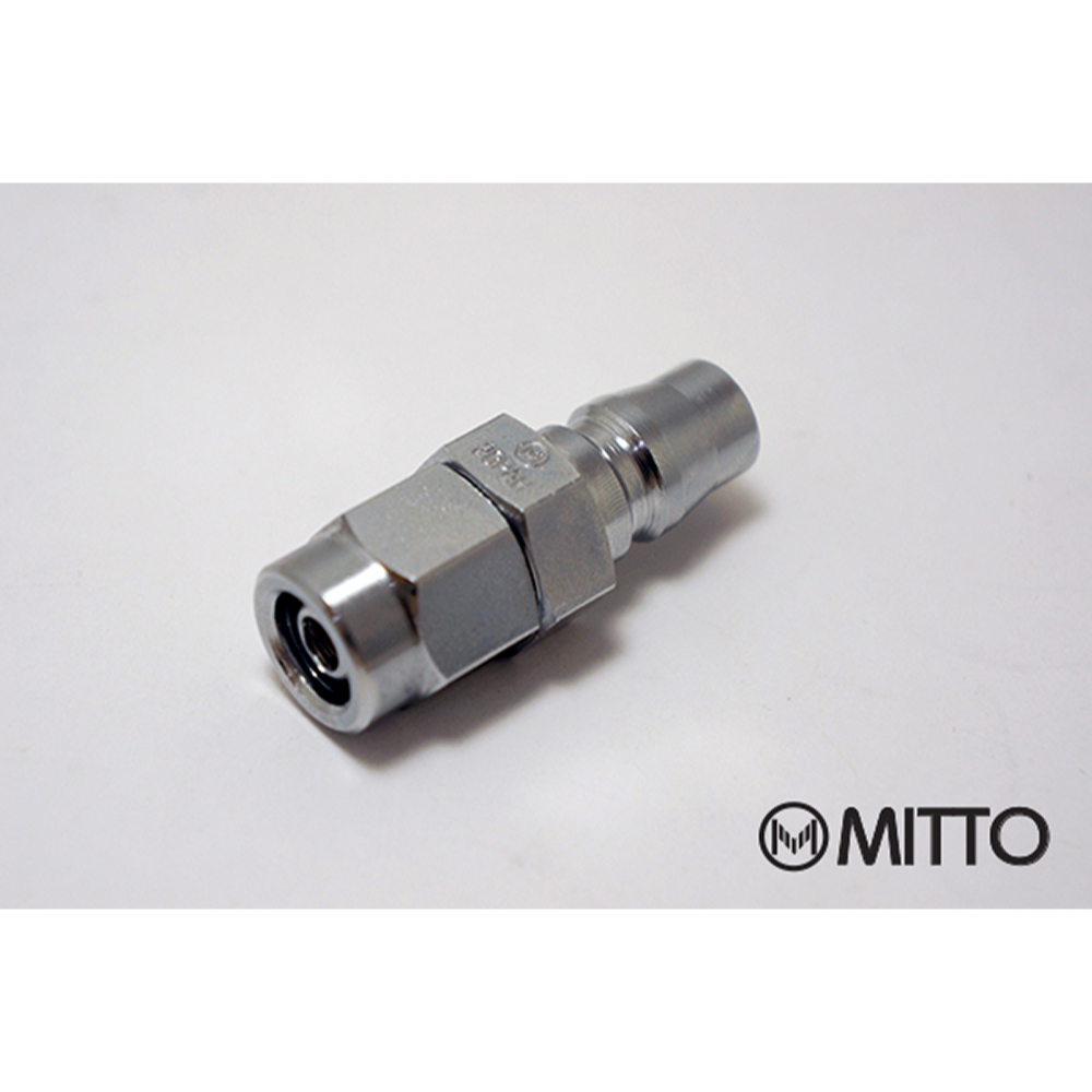 20PAH ข้อต่อสวมเร็ว คอปเปอร์ลม ตัวผู้ ขนาด สแตนดาร์ด รุ่น 20PAH น๊อตล็อกสาย PU 6.5x10 mm Plug High c