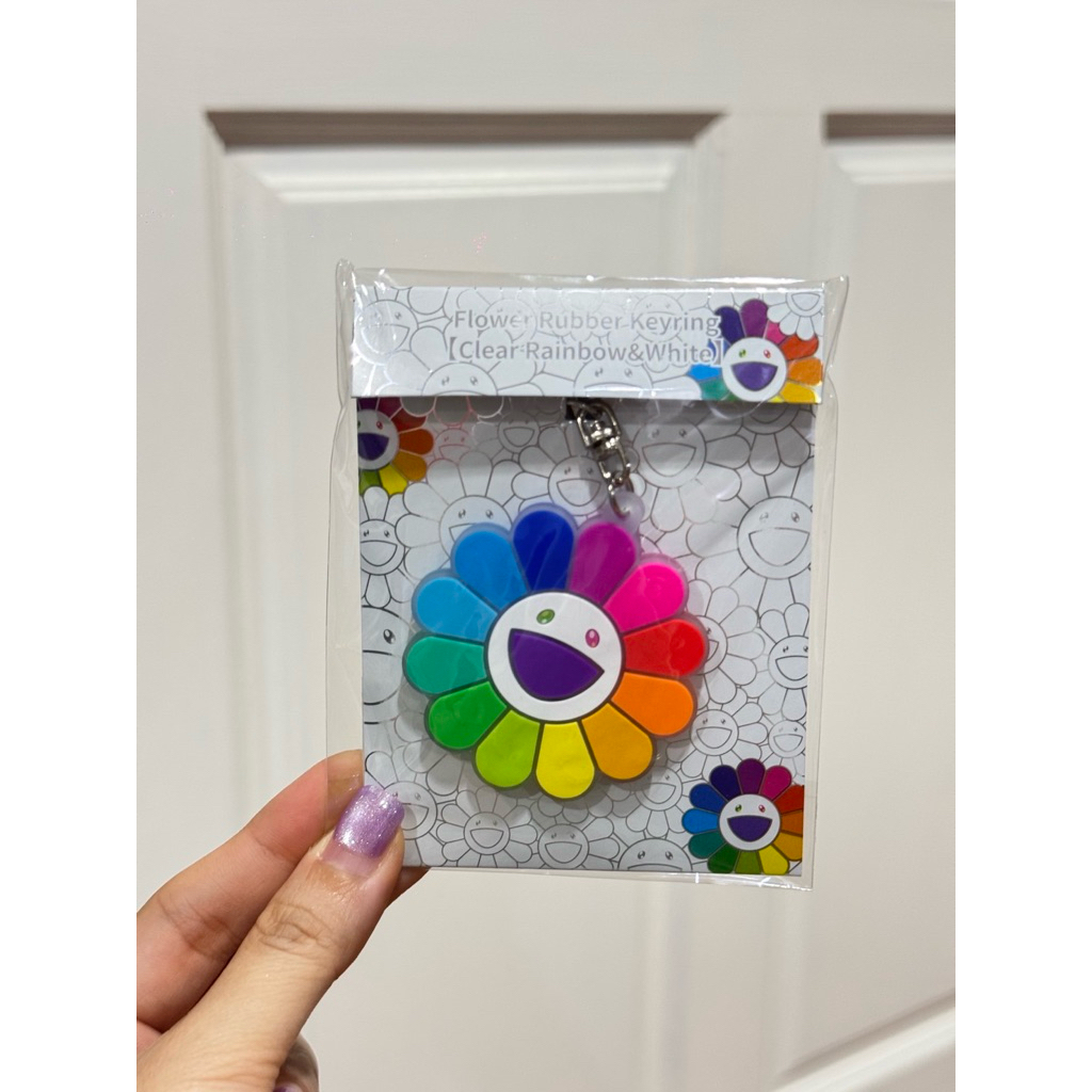 ✨พร้อมส่ง 🔥พวงกุญแจ rubber Murakami แท้ 🇯🇵💯