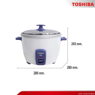 TOSHIBA หม้อหุงข้าวไฟฟ้าอุ่นทิพย์ ขนาด 1.8 ลิตร กำลังไฟ 700 วัตต์ รุ่น RC-T18CE