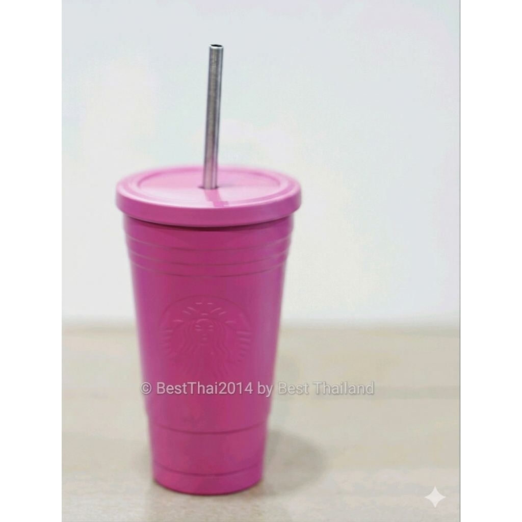แก้วสะสมสตาร์บัค แก้วโคลคัพ Starbuck Cold cup stainless 16 oz