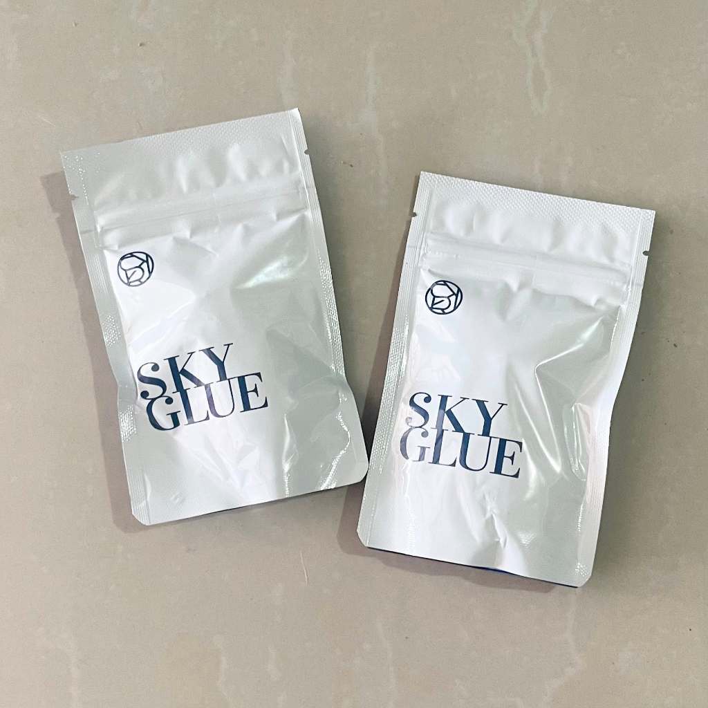 💞ส่งจากไทย ของแท้💯 กาวต่อขนตา Sky Glue แห้งไว 5 ml. ฝาดำ ฝาดำ กาวสกาย สำหรับต่อขนตา กาวติดขนตา ฝาสีดำ
